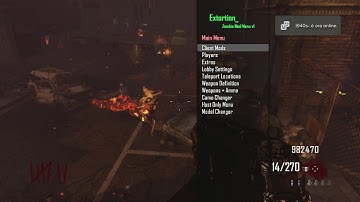 [BO2/1.19/2.19] SPRX Mod Menu  EXTORTION v1 + Download (Best Mod Menu Zombies)