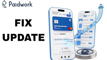 How To Fix And Solve Update On Paidwork App | Final Solution
