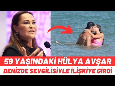 Hülya Avşar Genç Sevgilisiyle Denizin Ortasında Aşk Yaşadı!