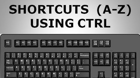 Life hacks EP01 Computer short-cut keys: How to use?