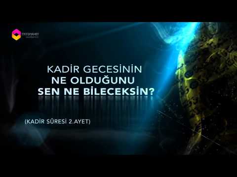 Kadir Gecesi Spot