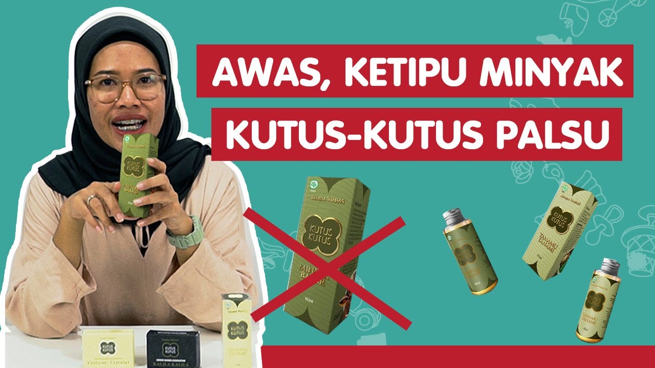 MINYAK KUTUS-KUTUS ASLI VS PALSU | REVIEW PRODUK