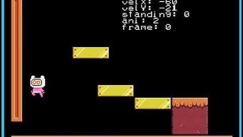 Neo Geo platformer engine - wall jumping