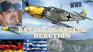 Битва за Грецию - Операция Марита 1941 г. - Атака немцев РЕАКЦИЯ