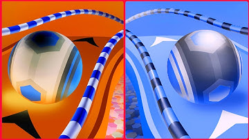 Action Ball 🏀 vs Reverse Ball Colour Run gameplay walkthrough , iOS Android New Update (part : 2168)