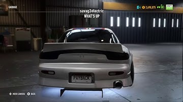 Need for speed payback car wraps.