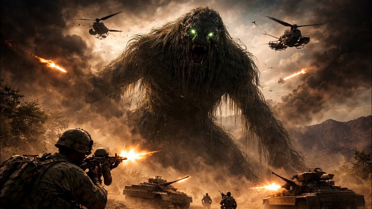 Phantom Wetlands Monster vs US Military Operation | Ultra-Realistic CGI