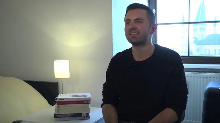 Patrick Rummel, Stipendiat des IEG, im Portrt