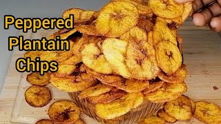 Chili Plantain Chips Recipe | How to Make Ripe Plantain Chips