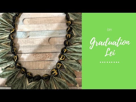Easy DIY Graduation Lei