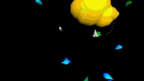 OpenGl Asteroids Clone