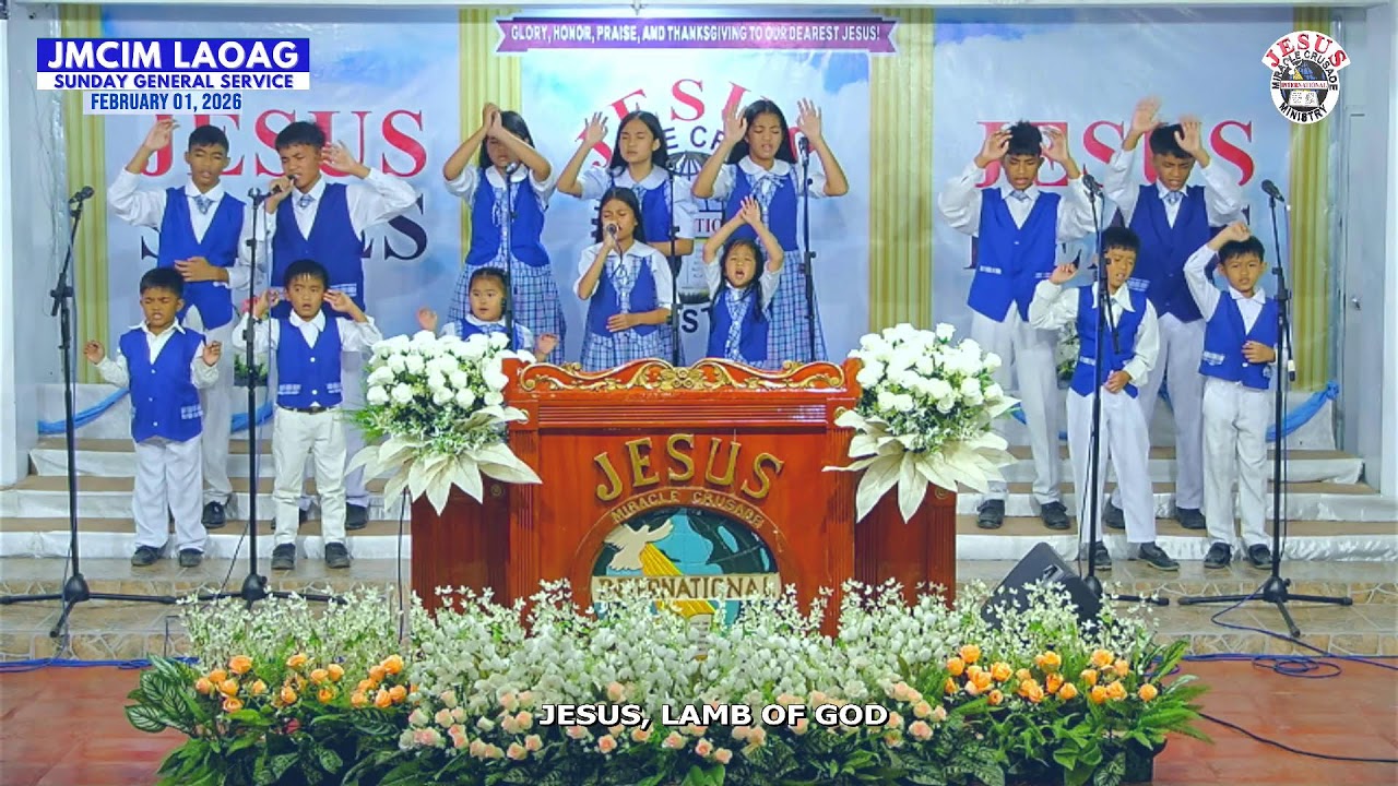 JMCIM Laoag City Outstation II SUNDAY GENERAL SERVICE II  FEBRUARY 01, 2026