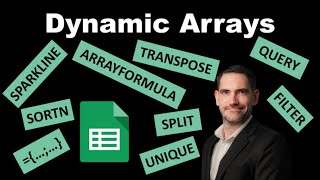 Google Sheets: Dynamic Arrays - SORTN, SPLIT, QUERY, SPARKLINE++