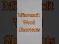 Microsoft Word SHORTCUTS Are The SECRET To Saving Time