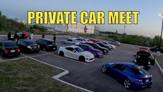 I WENT TO A PRIVATE CAR MEET IN CANADA!