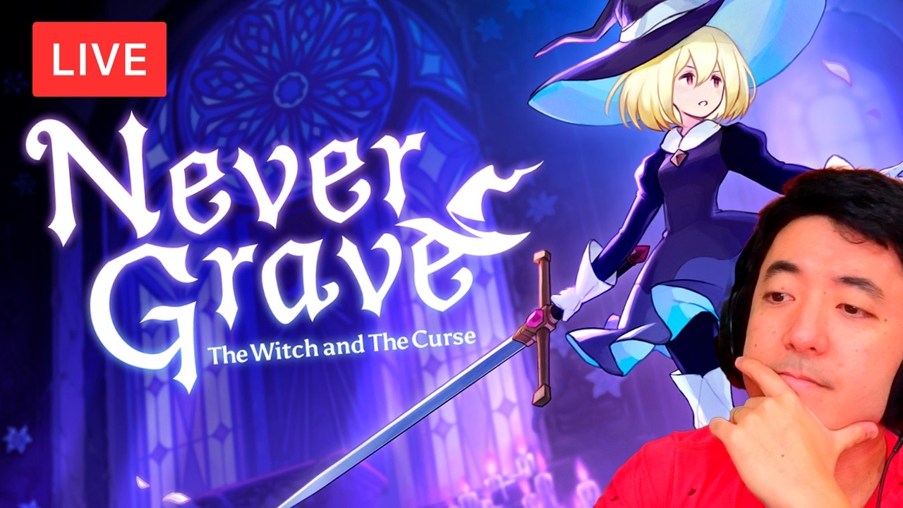 LANÇAMENTO NOVO METROIDVANIA + ROGUELIKE COOP? NEVER GRAVE  THE WITCH AND THE CURSE (parte 2)