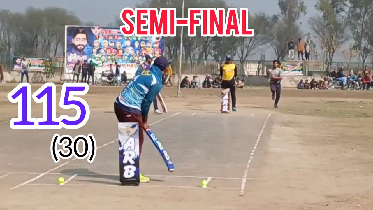 BIG MATCH| SEMI-FINAL ZEBI BUTT Vs AHSAN CHITTA 115 RUNS NEED IN 30 ...