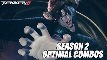 Devil Jin Season 2 Optimal Combos | TEKKEN 8