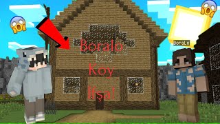 BORALO KÖY İFŞA!🏡🥵 - Minecraft