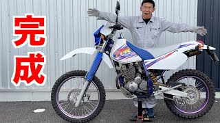 【不人気】１８万のＴＴ２５０Ｒ　完成するまで全部やる　【オフ車】