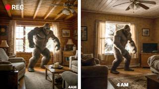 Bigfoot Breaks Into Hunter's Cabin at 4 AM on October 10th, 2025