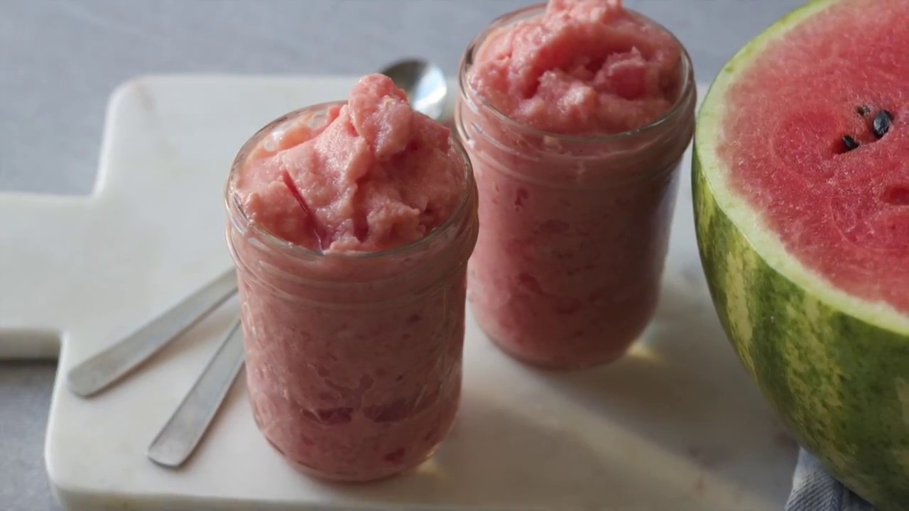 Nyttig glass med melon