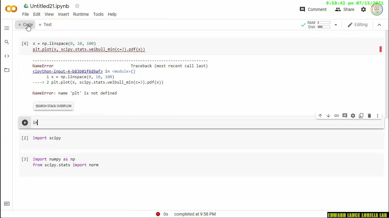 【PYTHON】Weibull distribution - YouTube