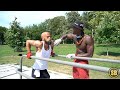 Scott burnhard teaching beginner calisthenics workout workshop in the park