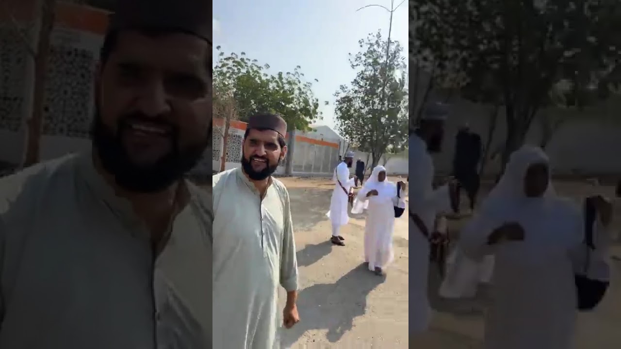 شاہباز بہاولپوری کا عمرہ سفر | شٹل پر Masjid Namirah سے آغاز