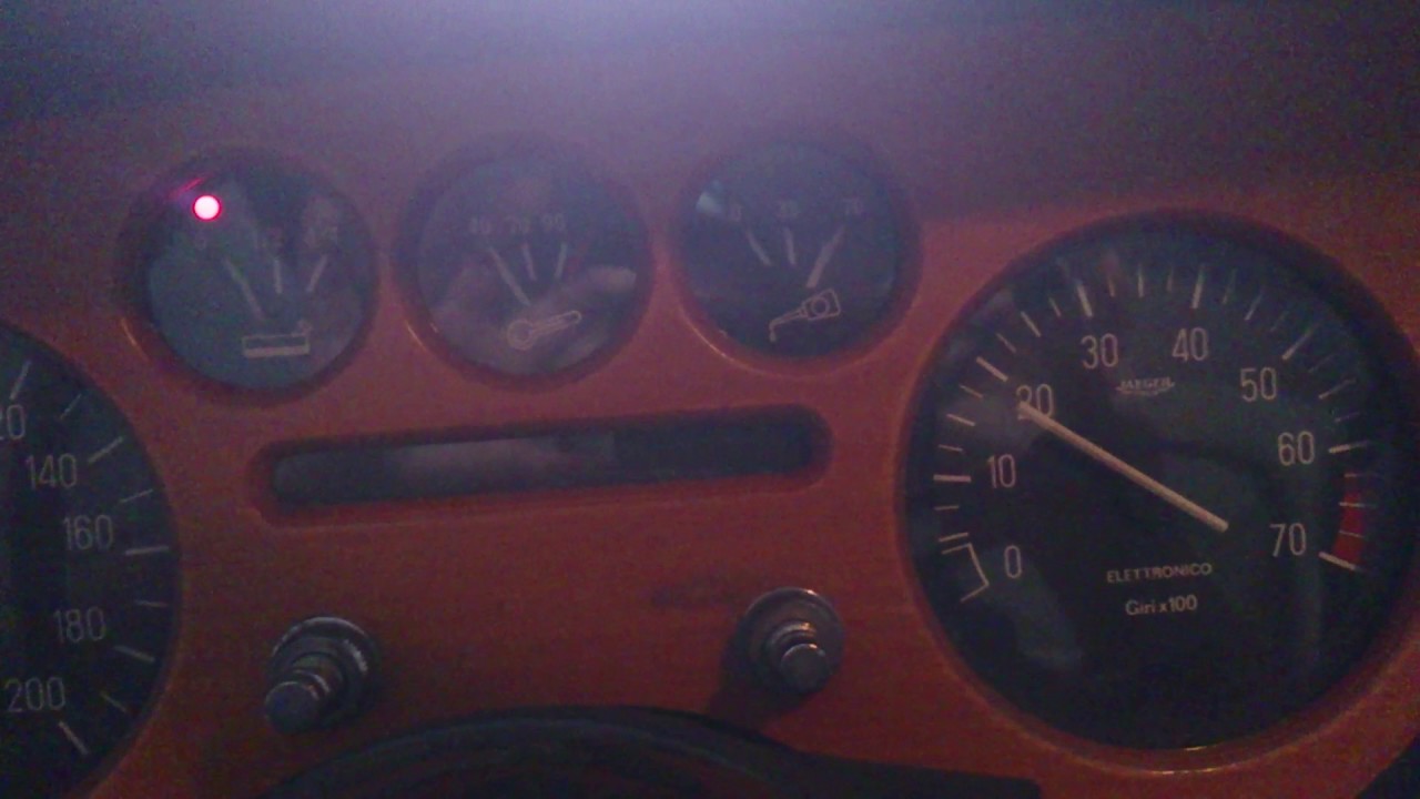 Oil pressure cold start Lancia Fulvia YouTube