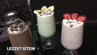 3 Farklı Milkshake Nasıl Yapılır Kolay Tarif