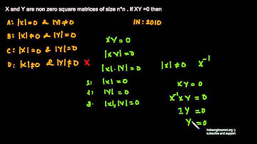 #19  Engineering Maths GATE Previous Paper Matrices