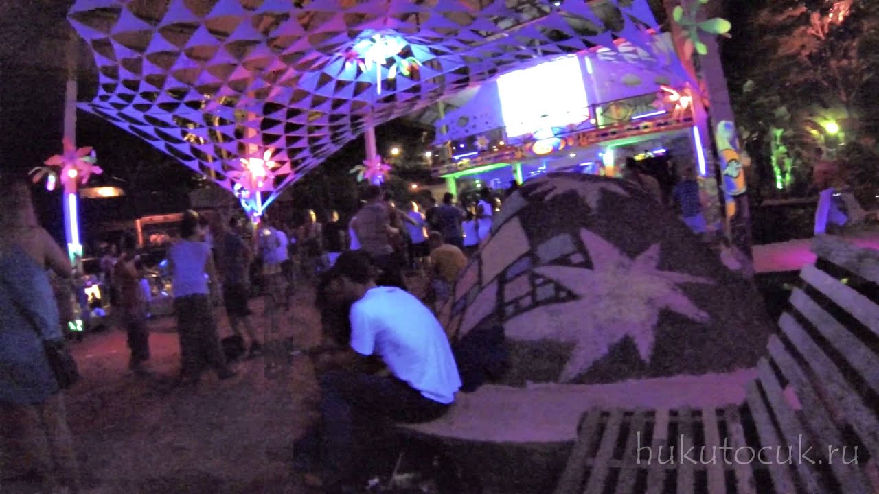 Sramanora Waterfall Party 17.01.2014. Панган, Таиланд.