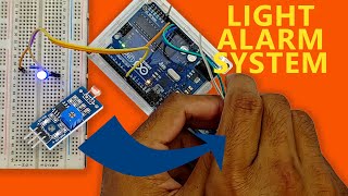 DIY Intruder Alarm with LDR Sensor | Arduino Security Project