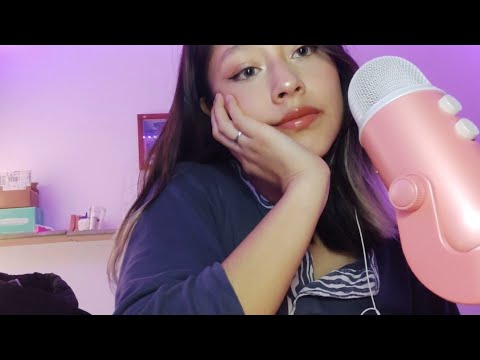 ASMR Maquillándome + hablando (Whisper ramble) | GRWM me maquillo contigo hasta que te duermas
