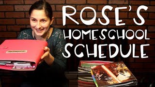 Our Typical Homeschool Day // What Rose Knows