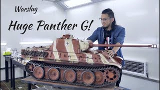 Painting a Huge Panther G Tank!