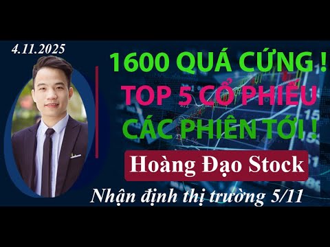 Vnindex Suýt Thủng 1600 nhưng Bật mạnh! Top cổ phiếu ĐÁNG CHÚ Ý CÁC PHIÊN TỚI NÊN MUA
