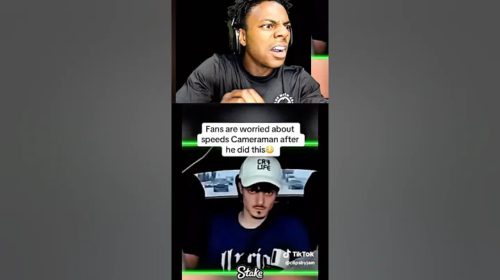 Why Did Speed’s Cameraman Stare Into My Soul Like That 💀#ishowspeed