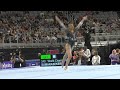 Tiana sumanasekera  floor exercise  2024 xfinity us championships   sr women session 2 day 1