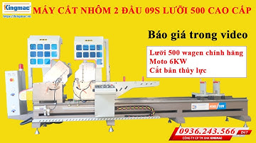máy cắt nhôm 2 đầu 09s lưỡi 500 cao cấp II máy cắt nhôm giá rẻ tại đà nẵng
