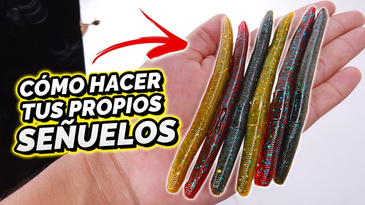 Cómo HACER TUS SEÑUELOS DE PLÁSTICO *FÁCIL Y ECONÓMICO*