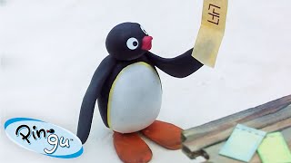 Pingu Draws a Winner! 🐧 | Pingu -  Channel | Cartoons For Kids