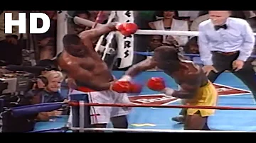 Evander "Real Deal" Holyfield vs Larry "The Easton Assassin" Holmes (highlights + memorable moments)