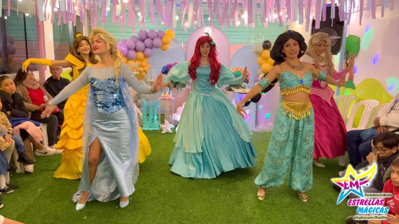 Show Infantil Princesas Disney (Parte 02) con Estrellas Mágicas - Mágicamente Divertido!!!