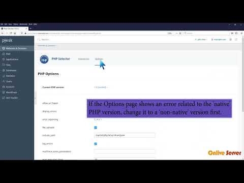 Enable/Disable PHP's display
