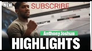 Anthony Joshua NEW workout video 2024