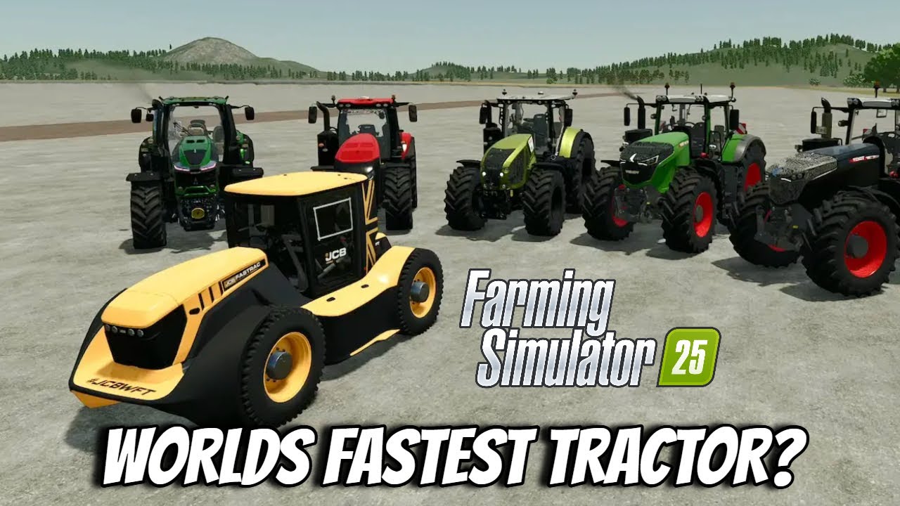 Worlds Fastest Tractor? - Farming Simulator 25 FS25 XBOX - YouTube