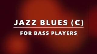 Video voorbeeld van "Jazz Blues BASS Backing Track (C Major)"