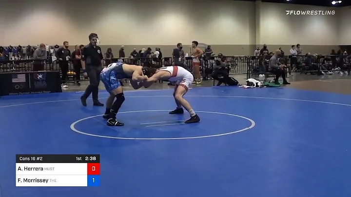 70 Kg Consolation Anthony Herrera Mustang Wrestlin...